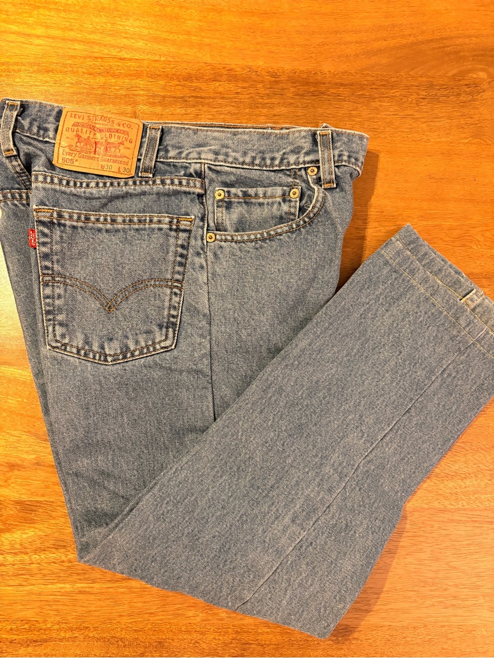 Levi's Light Blue Denim Jeans 505